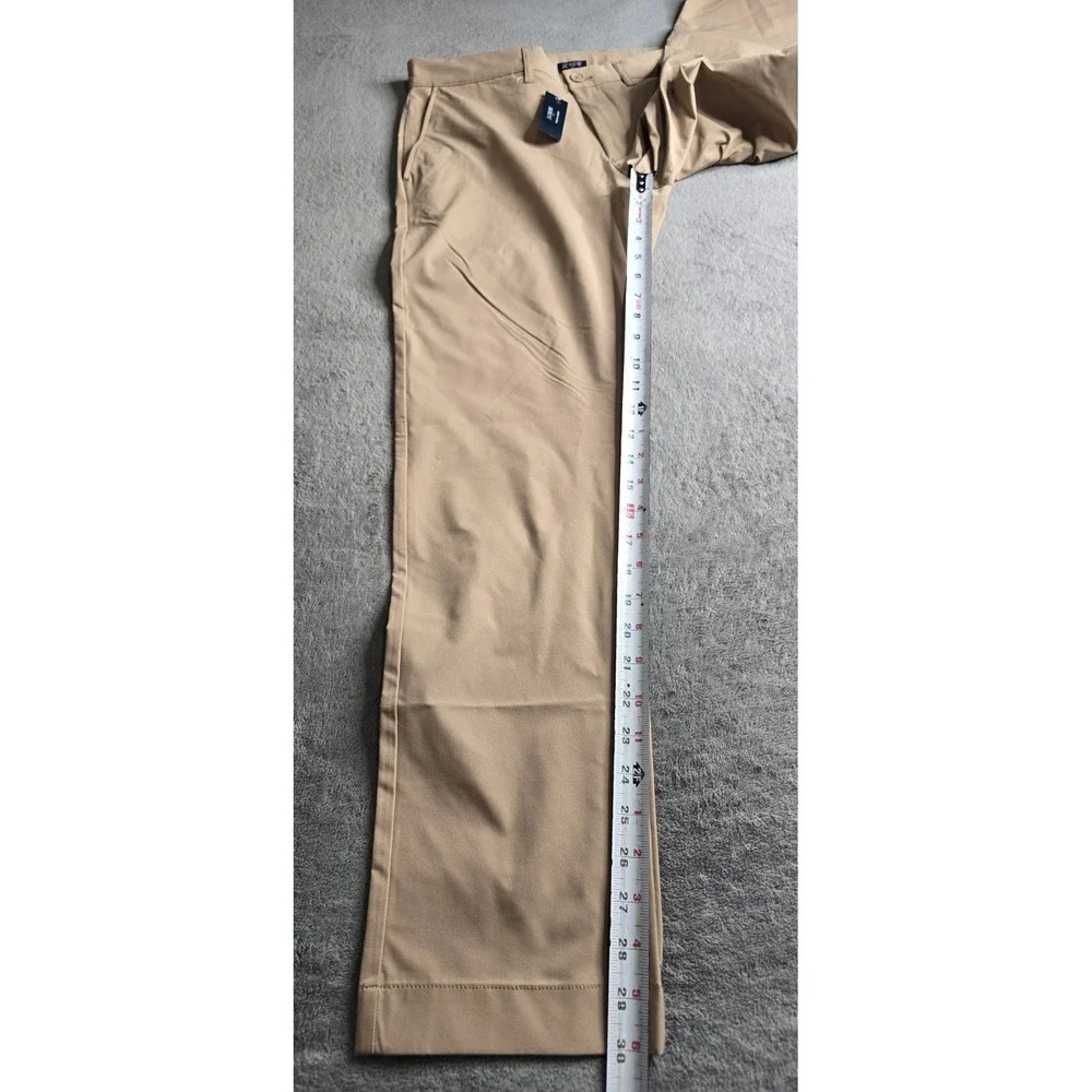 NWT J Crew Tech Pant Mens 30x30 Khaki  Slim Fit Performance Golf Casual Stretch